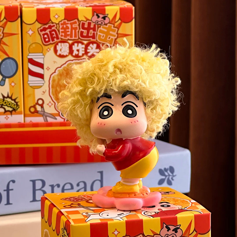 Anime Merchandise In Japan - Newbie Attack Afro Crayon Shin-Chan Blind