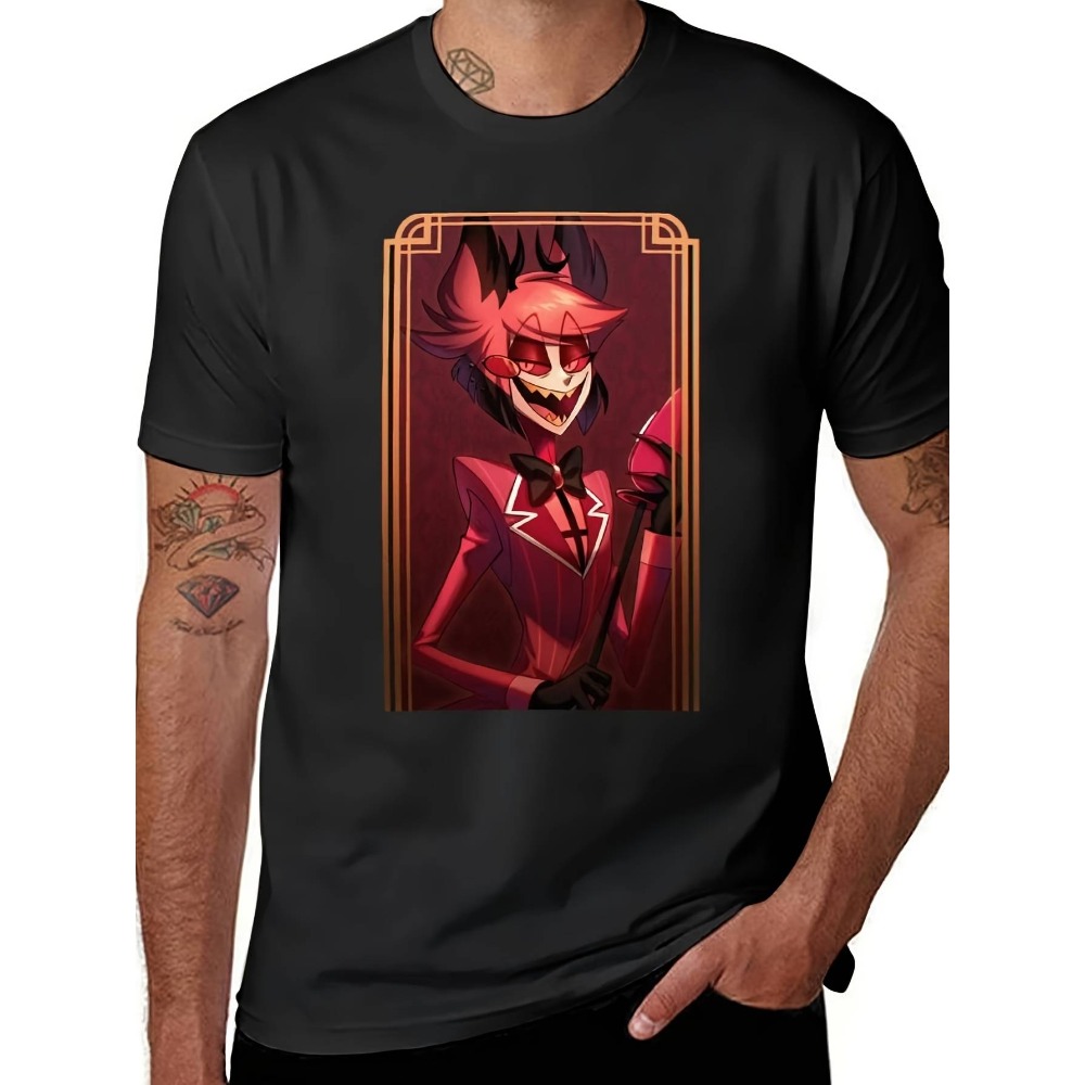 Anime Merchandise T Shirt - Anime Alastor T-Shirt for Men -