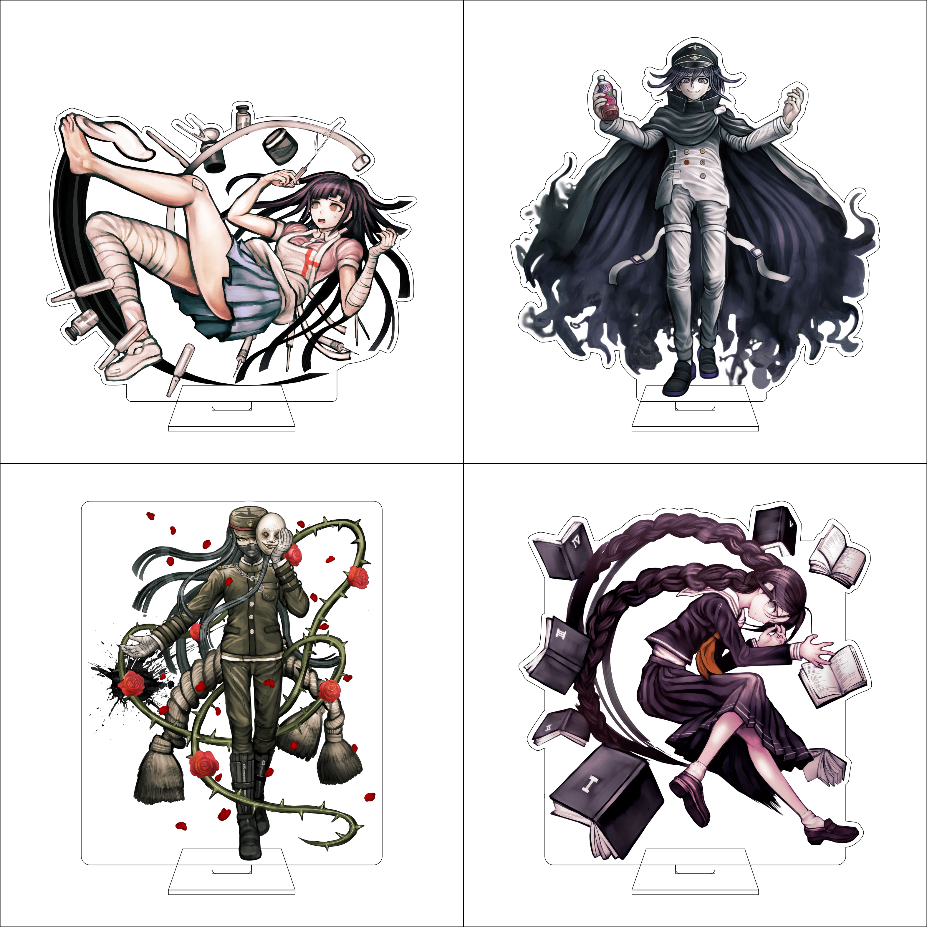 Free Anime Merchandise - 16CM Anime Danganronpa Cosplay Acrylic Figure