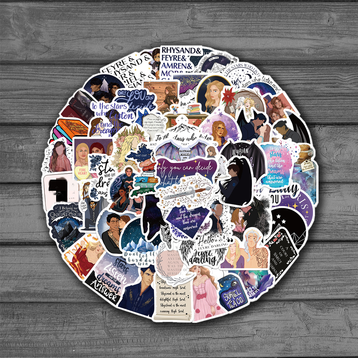 60PCS Acotar Merchandise Anime - Anime Merchandise For Kids บทวิจารณ์และราคา