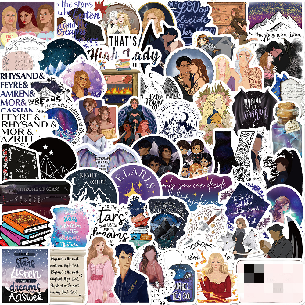 60PCS Acotar Merchandise Anime - Anime Merchandise For Kids บทวิจารณ์และราคา