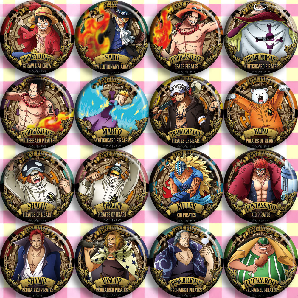 ONEPIECE Anime Badge C Style L - Luffy Anime Merchandise บทวิจารณ์และราคา