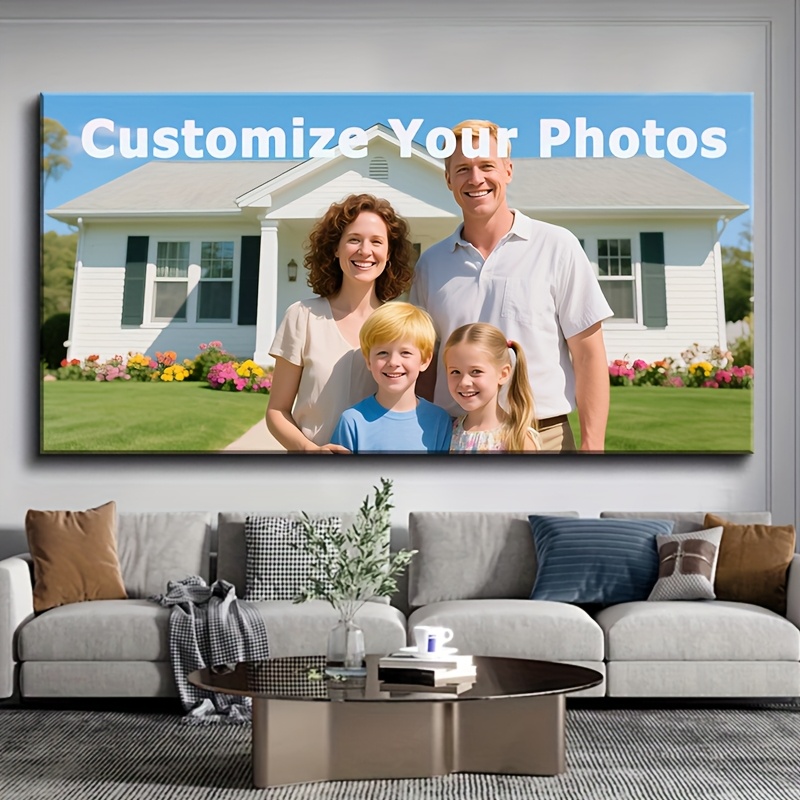1pc Personalized Custom Photo  - Art Print Framed บทวิจารณ์และราคา