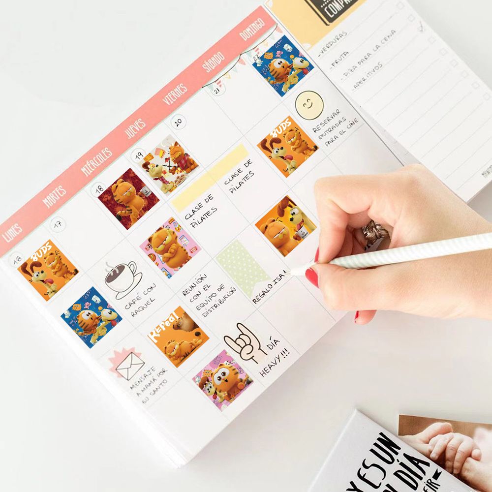Garfield cartoon cute 500pcs r - Anime Merchandise Wholesale บทวิจารณ์และราคา