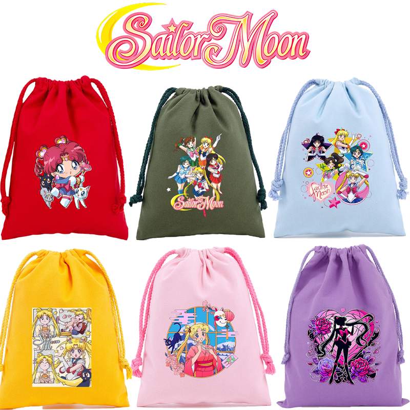 Sailor Moon Small Drawstring P - Anime Tote Bag บทวิจารณ์และราคา