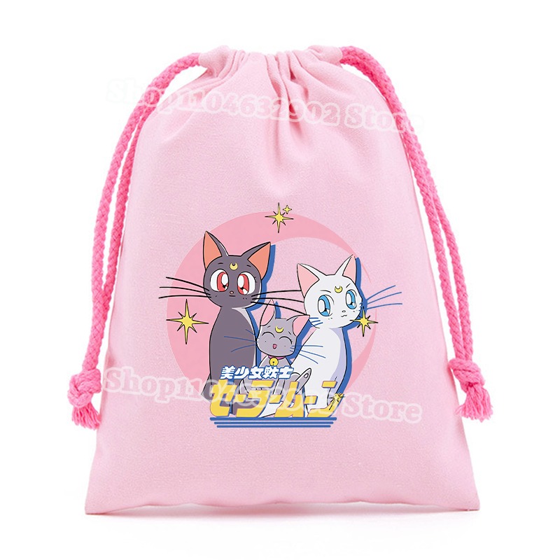 Sailor Moon Small Drawstring P - Anime Tote Bag บทวิจารณ์และราคา