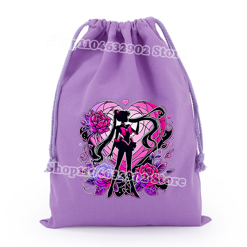 Sailor Moon Small Drawstring P - Anime Tote Bag บทวิจารณ์และราคา
