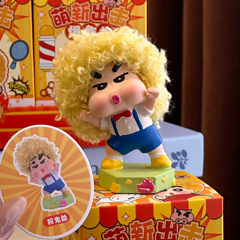 Newbie Attack Afro Crayon Shin - Anime Merchandise In Japan บทวิจารณ์และราคา