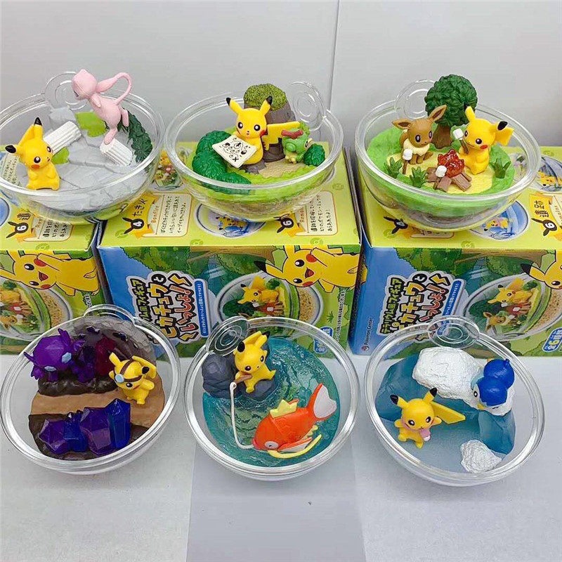 Re-Ment Pokémon Pikachu Terrar - Pokemon Anime Merchandise บทวิจารณ์และราคา