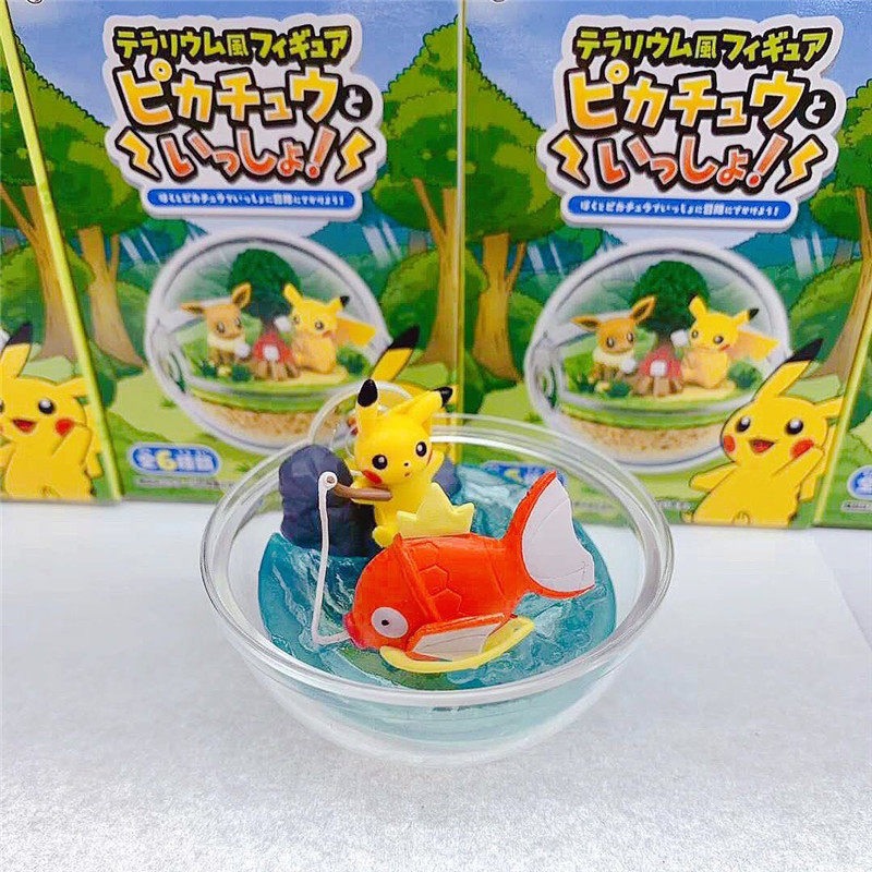 Re-Ment Pokémon Pikachu Terrar - Pokemon Anime Merchandise บทวิจารณ์และราคา
