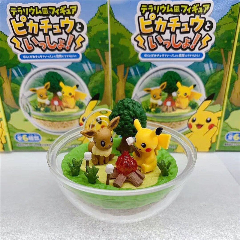 Re-Ment Pokémon Pikachu Terrar - Pokemon Anime Merchandise บทวิจารณ์และราคา