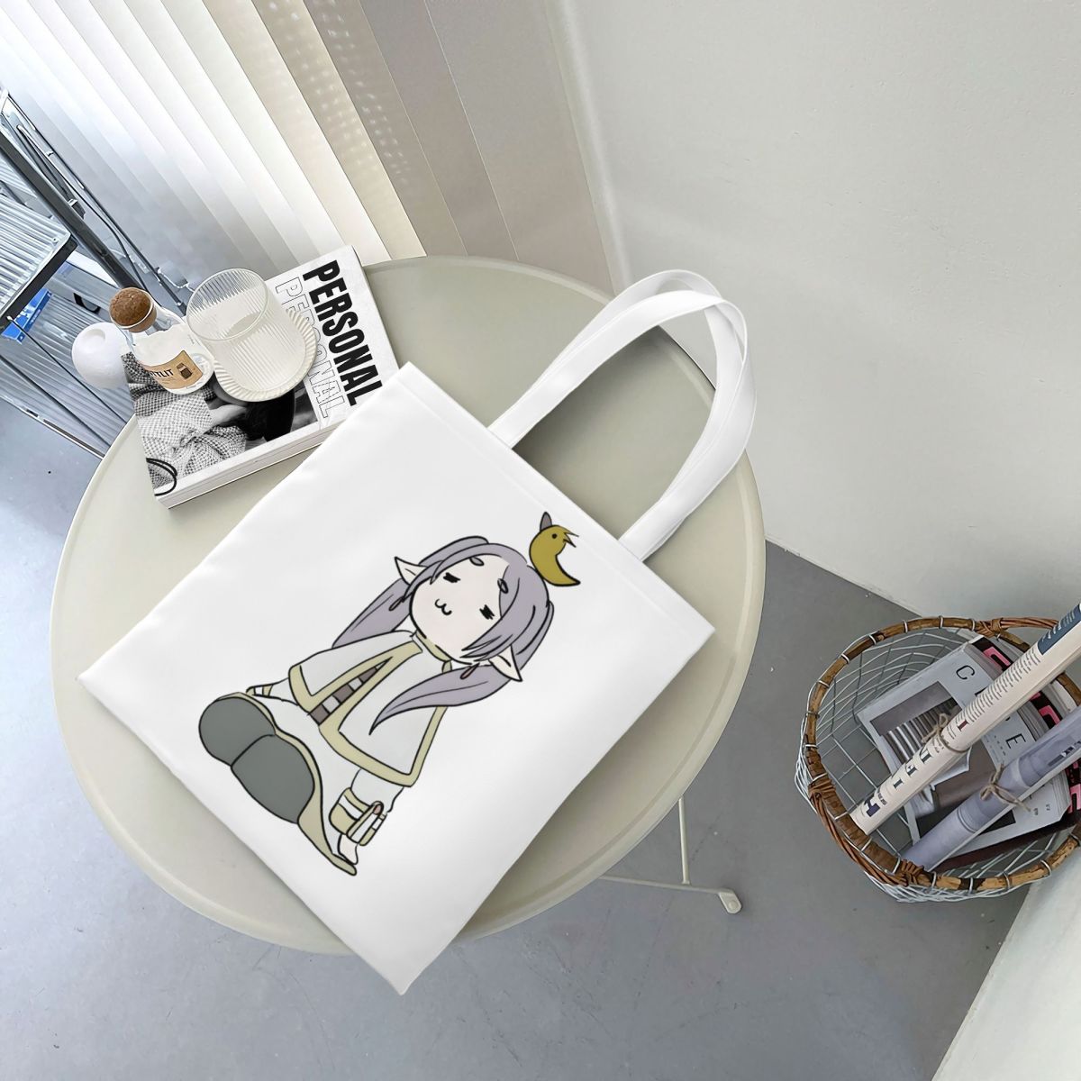 Frieren Beyond Journey's End A - Anime Tote Bag บทวิจารณ์และราคา