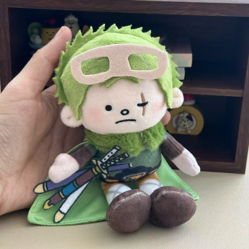 15CM Anime One Piece Plush Dol - Luffy Anime Merchandise บทวิจารณ์และราคา