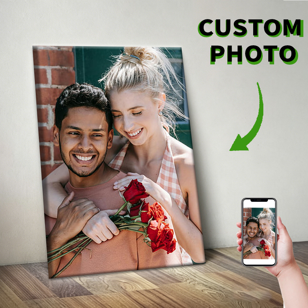 1 Pc Customized Photos on Canv - Art Print Framed บทวิจารณ์และราคา