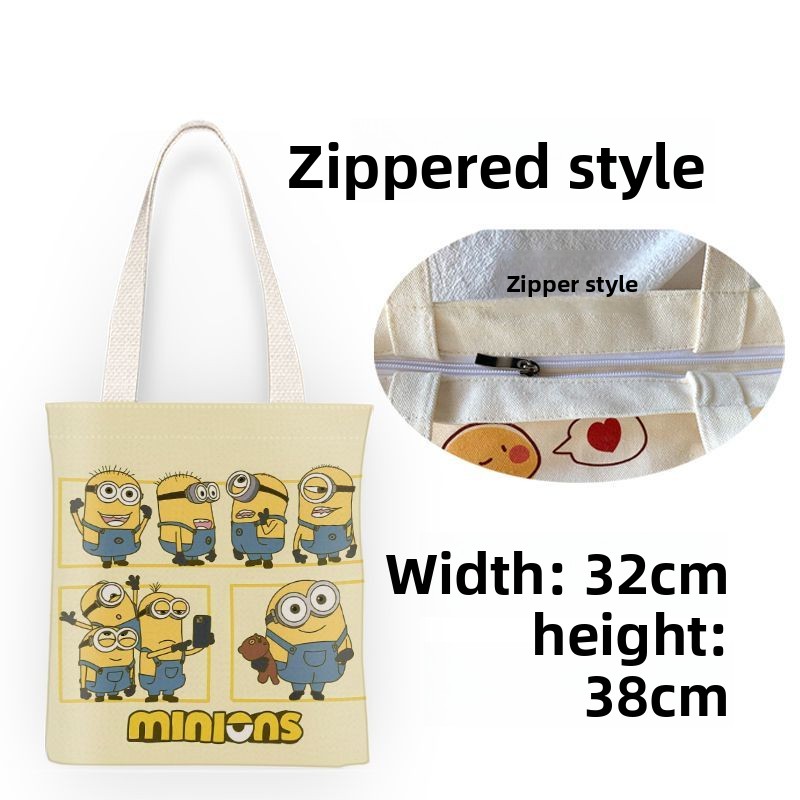 Minions movie animation cartoo - Anime Tote Bag บทวิจารณ์และราคา