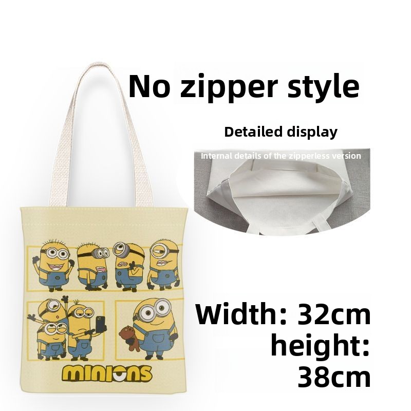Minions movie animation cartoo - Anime Tote Bag บทวิจารณ์และราคา