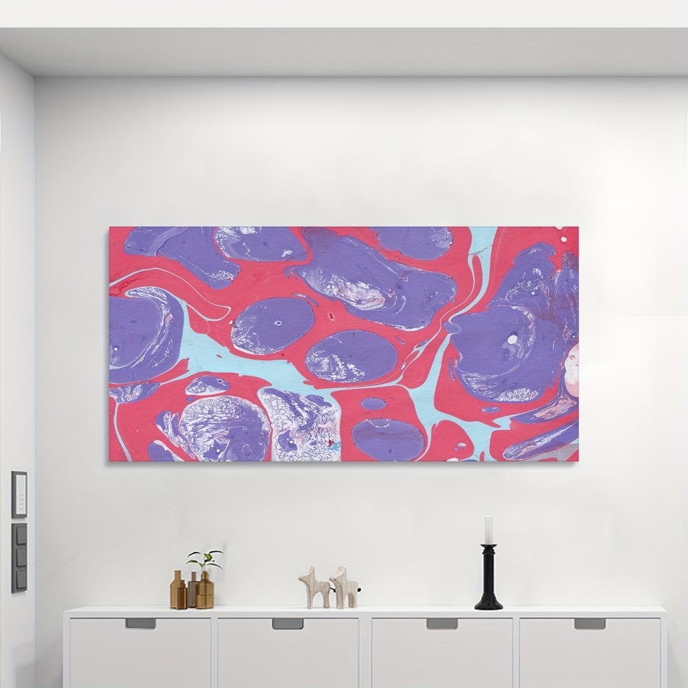 Abstract liquid painted oil mu - Art Print Framed บทวิจารณ์และราคา