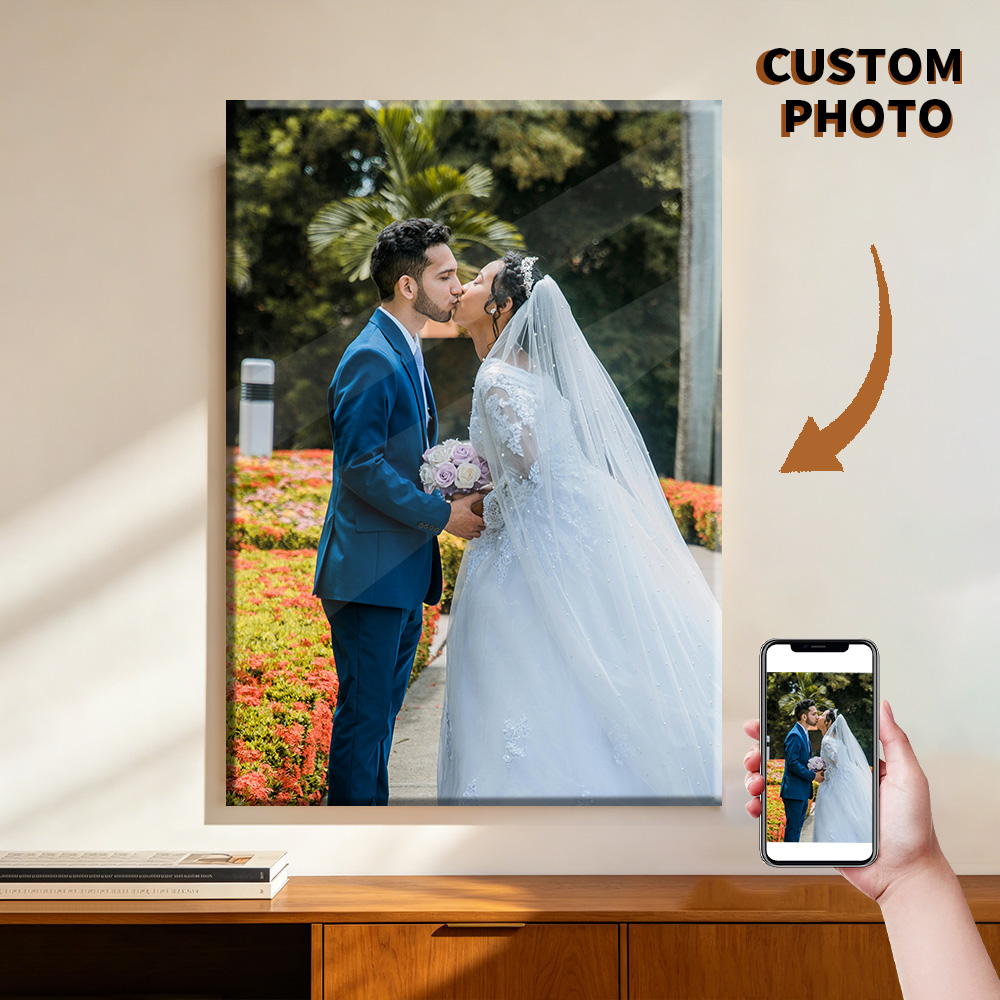 1 Pc Customized Photos on Canv - Art Print Framed บทวิจารณ์และราคา