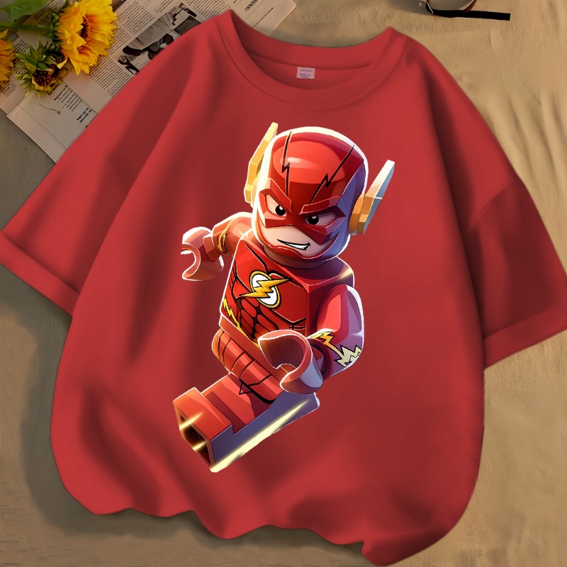 New BeastKingdom The Flash Cre - Anime Merchandise T Shirt บทวิจารณ์และราคา