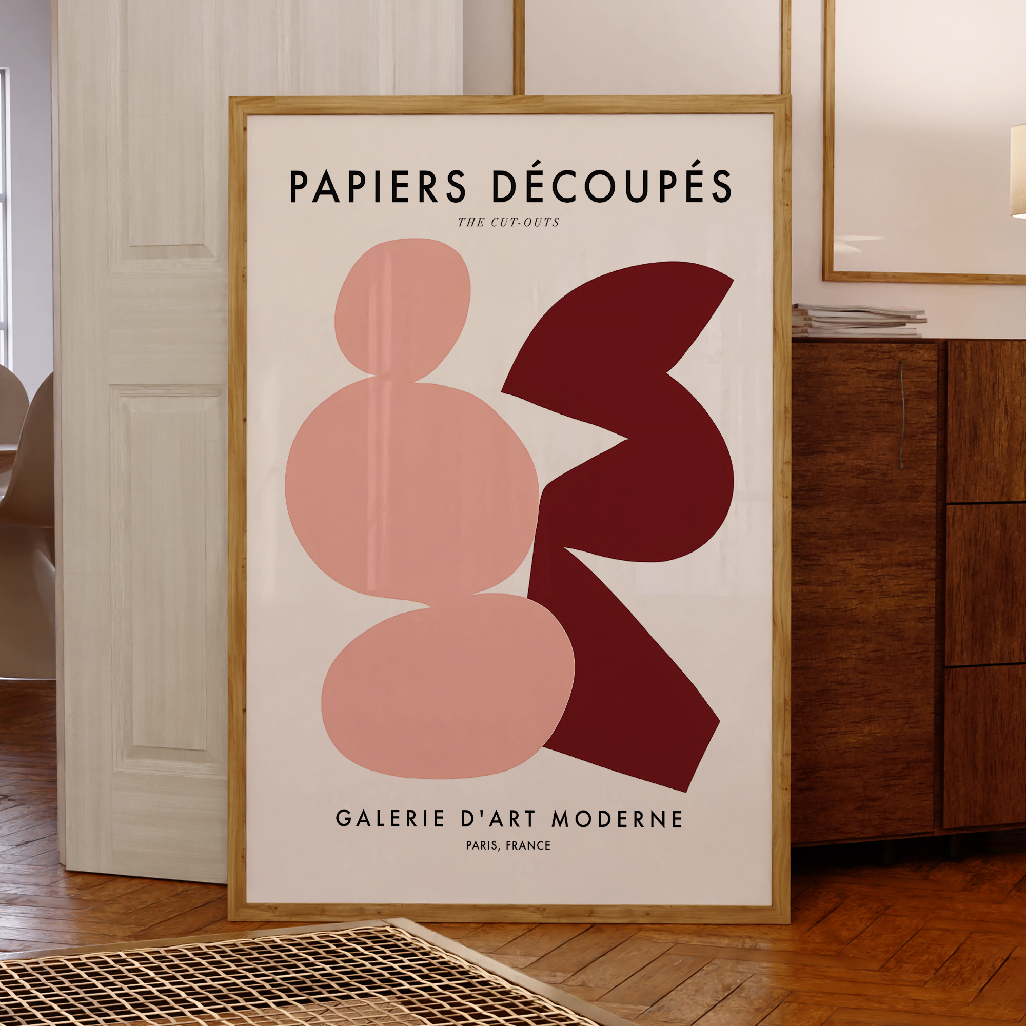 Modern Papiers Decoupes - Gale - Art Print Framed บทวิจารณ์และราคา