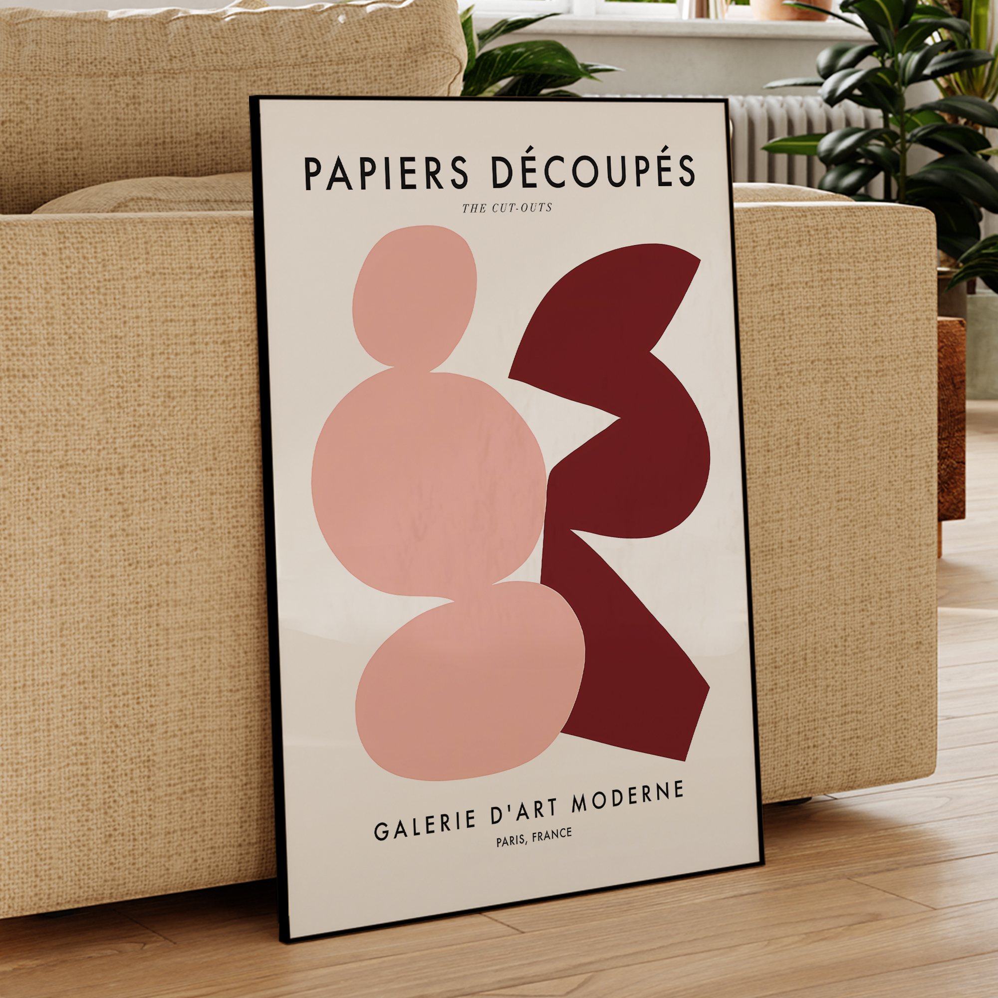 Modern Papiers Decoupes - Gale - Art Print Framed บทวิจารณ์และราคา