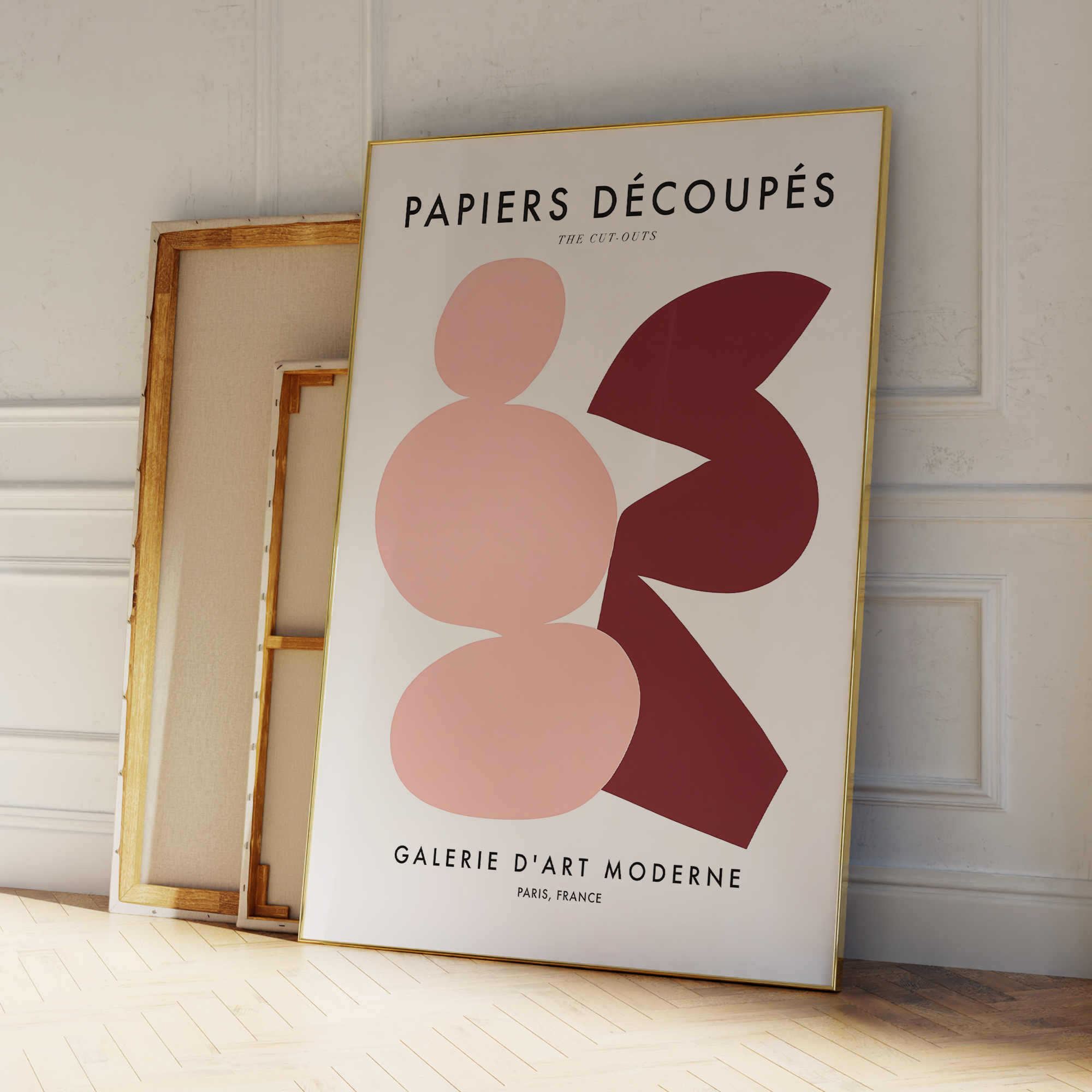 Modern Papiers Decoupes - Gale - Art Print Framed บทวิจารณ์และราคา