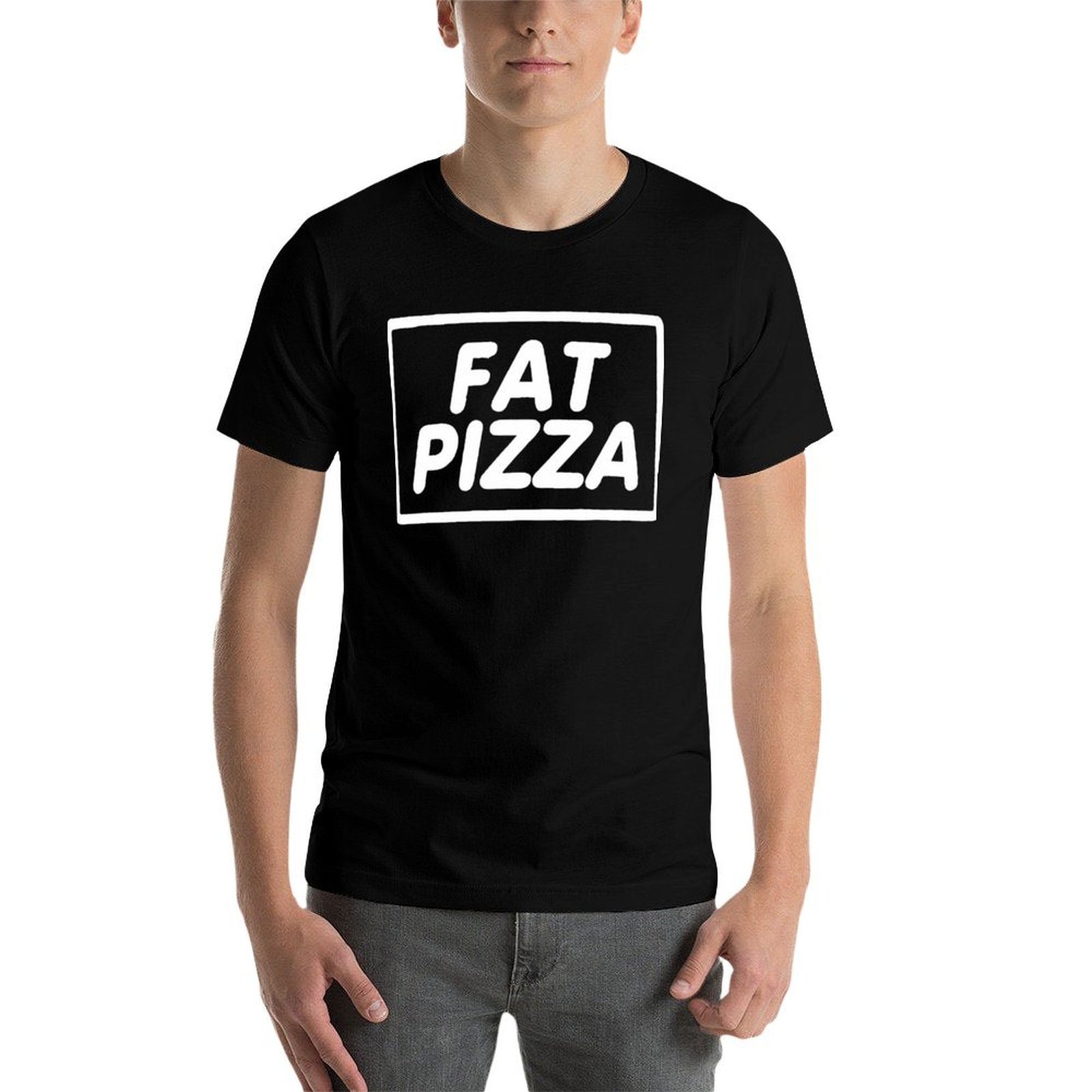 BEST SELLER - Fat Pizza Logo M - Anime Merchandise T Shirt บทวิจารณ์และราคา