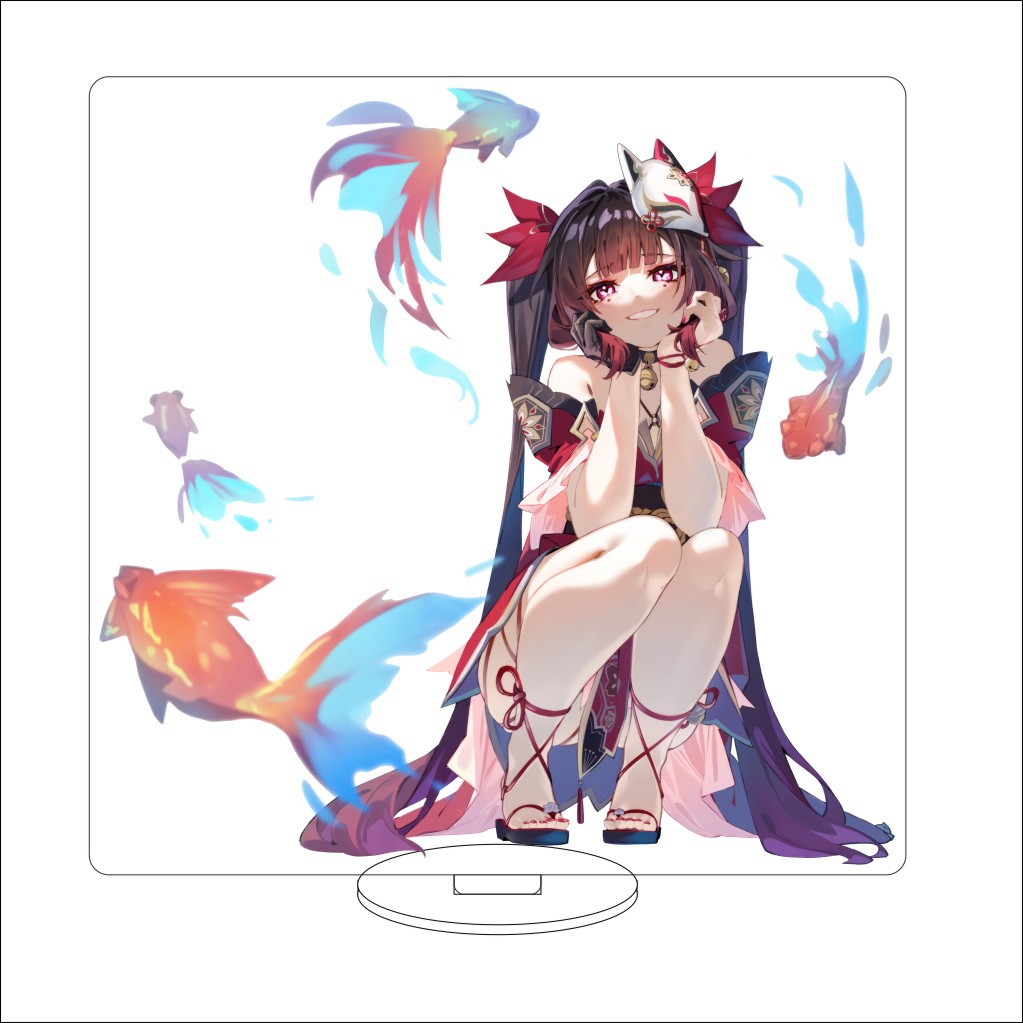 16CM Game Anime Honkai: Star R - Free Anime Merchandise บทวิจารณ์และราคา