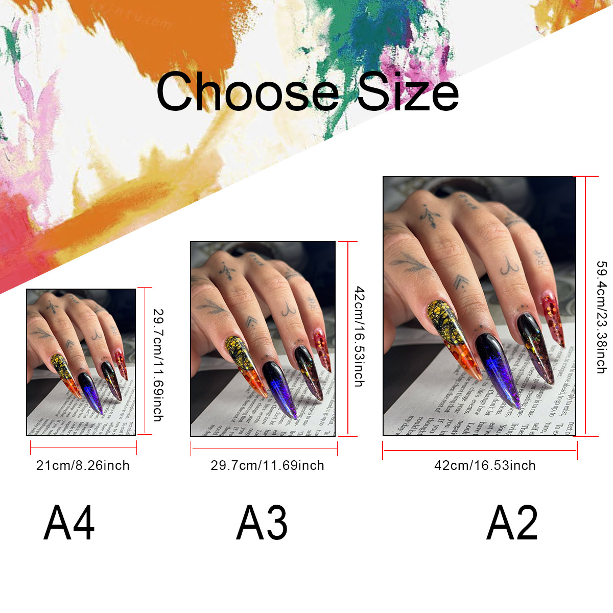 custom photo 1pcs HD printing  - Art Print Framed บทวิจารณ์และราคา