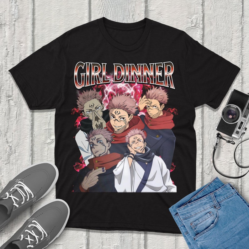 Sukuna Jujutsu-Kaisen T-Shirt  - Anime Merchandise T Shirt บทวิจารณ์และราคา