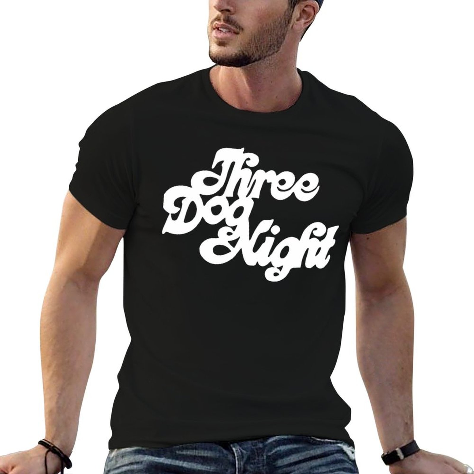 BEST SELLER - Three Dog Night  - Anime Merchandise T Shirt บทวิจารณ์และราคา