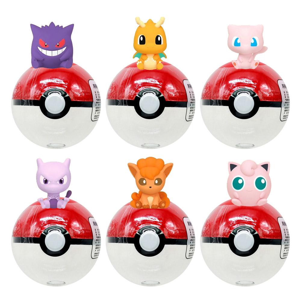 Pokemon Blind Box Toy Mini Fig - Pokemon Anime Merchandise บทวิจารณ์และราคา