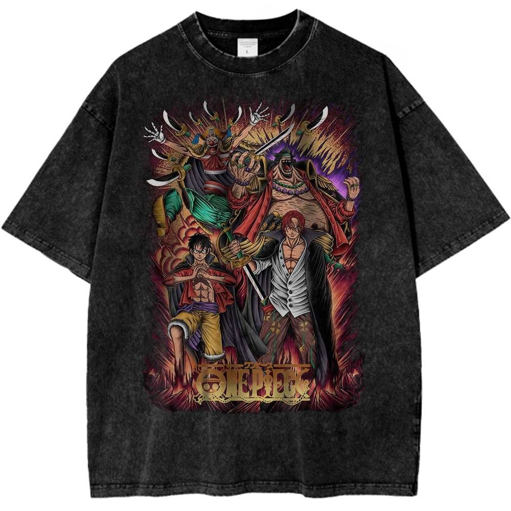 Men's One Piece Anime Merchand - Anime Merchandise T Shirt บทวิจารณ์และราคา