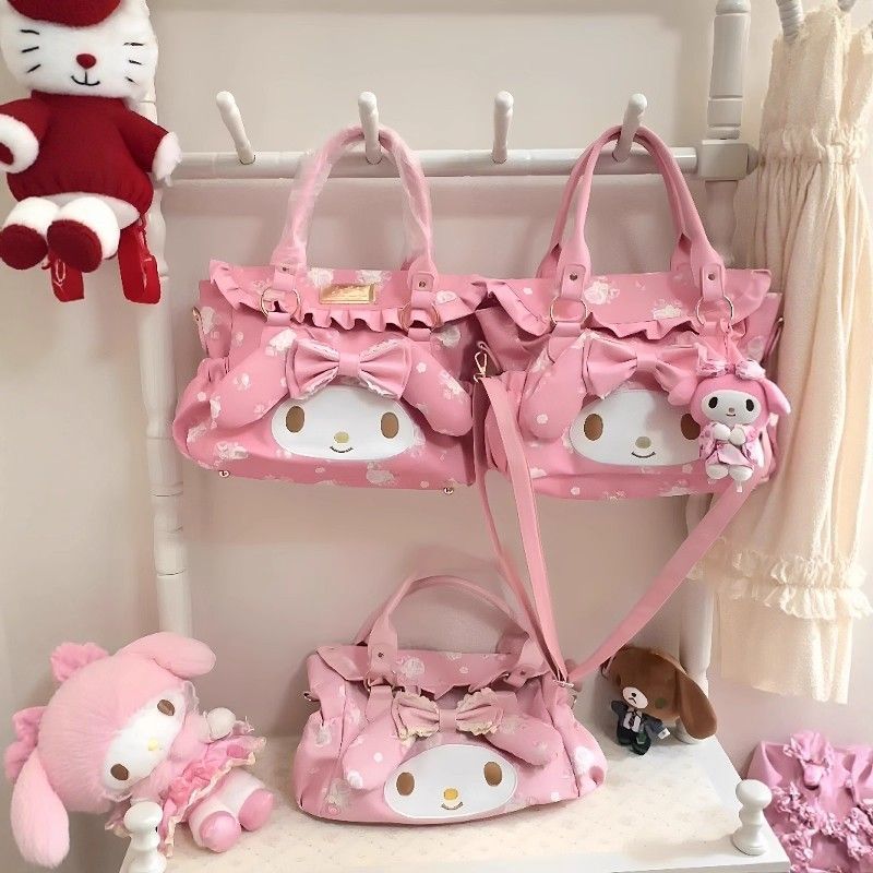 My Melody Cartoon Cute Shoulde - Anime Tote Bag บทวิจารณ์และราคา