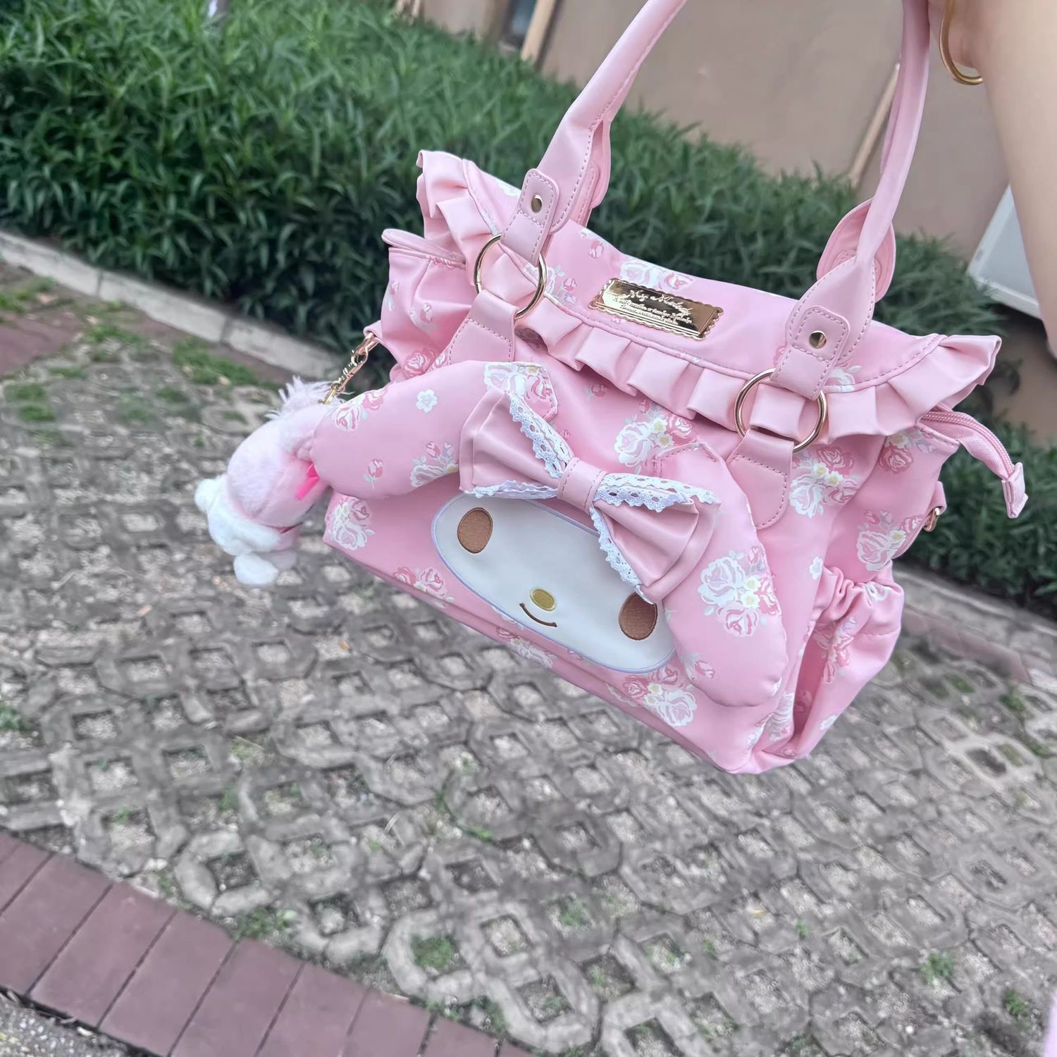 My Melody Cartoon Cute Shoulde - Anime Tote Bag บทวิจารณ์และราคา