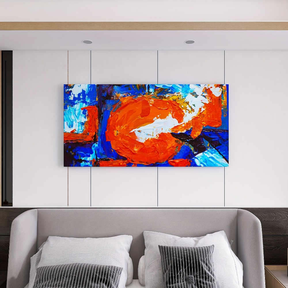 Abstract sun pattern canvas pr - Art Print Framed บทวิจารณ์และราคา