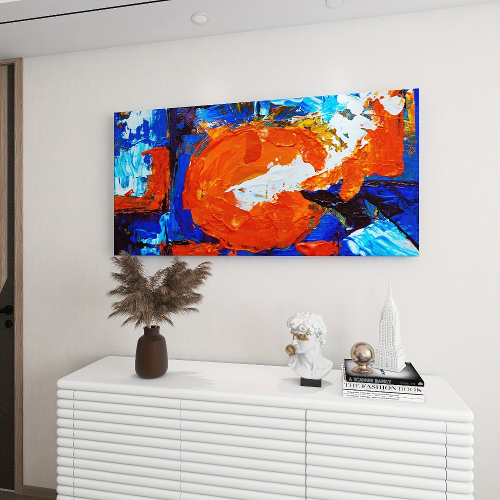 Abstract sun pattern canvas pr - Art Print Framed บทวิจารณ์และราคา