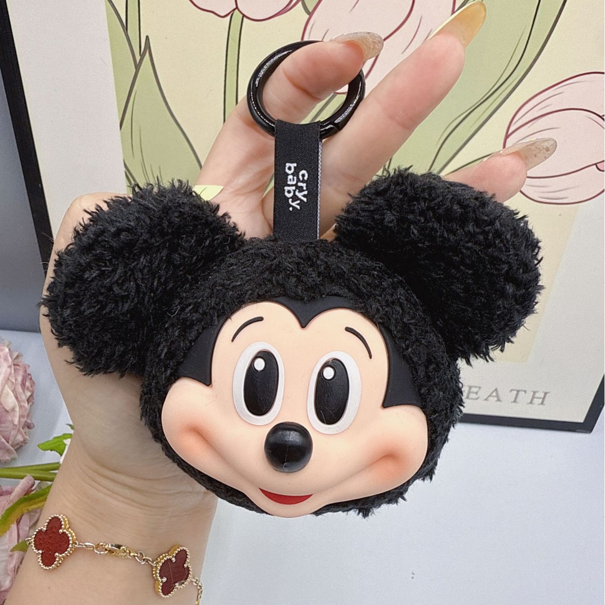 Mickey Minnie Plush Doll Keych - Anime Merchandise Gift บทวิจารณ์และราคา