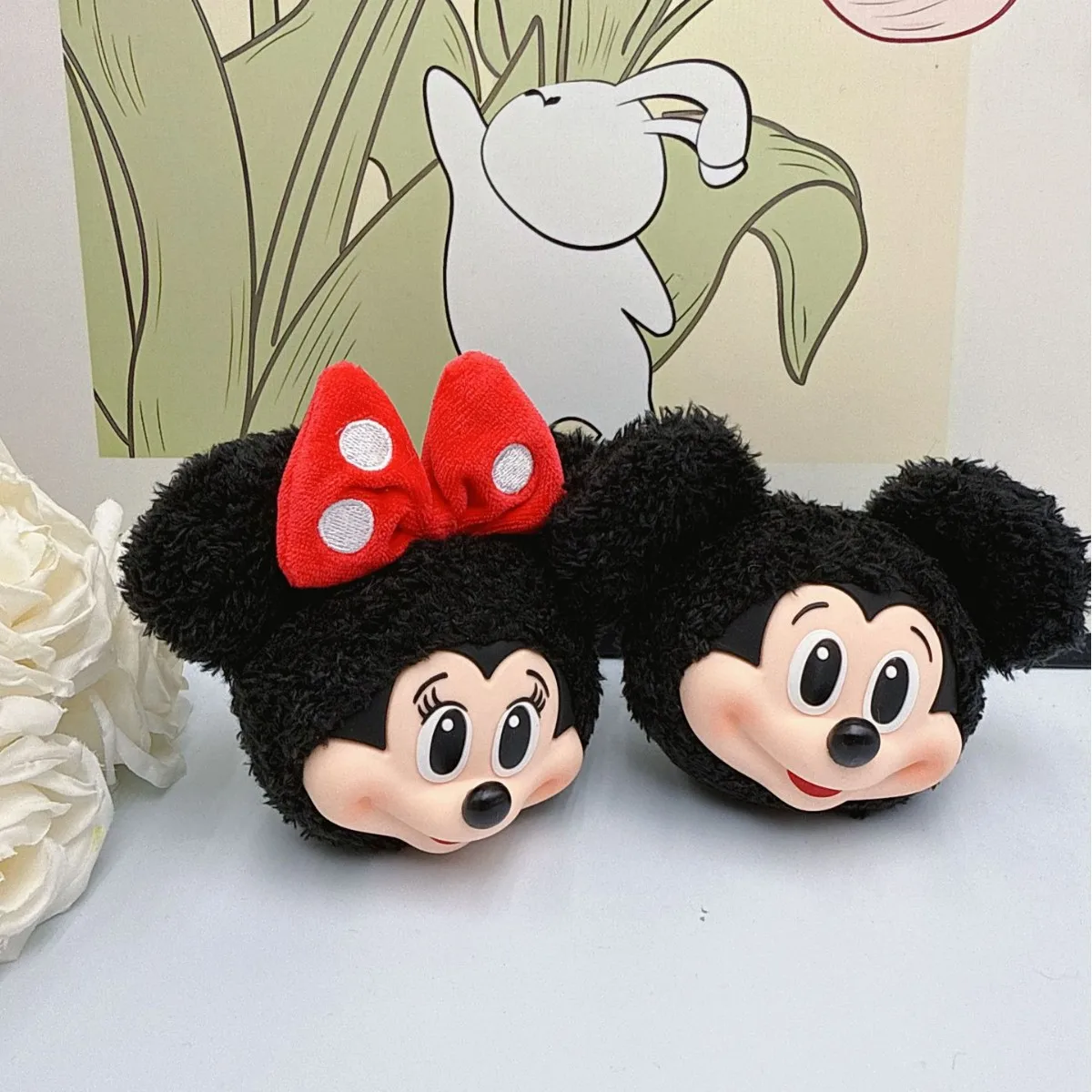 Mickey Minnie Plush Doll Keych - Anime Merchandise Gift บทวิจารณ์และราคา