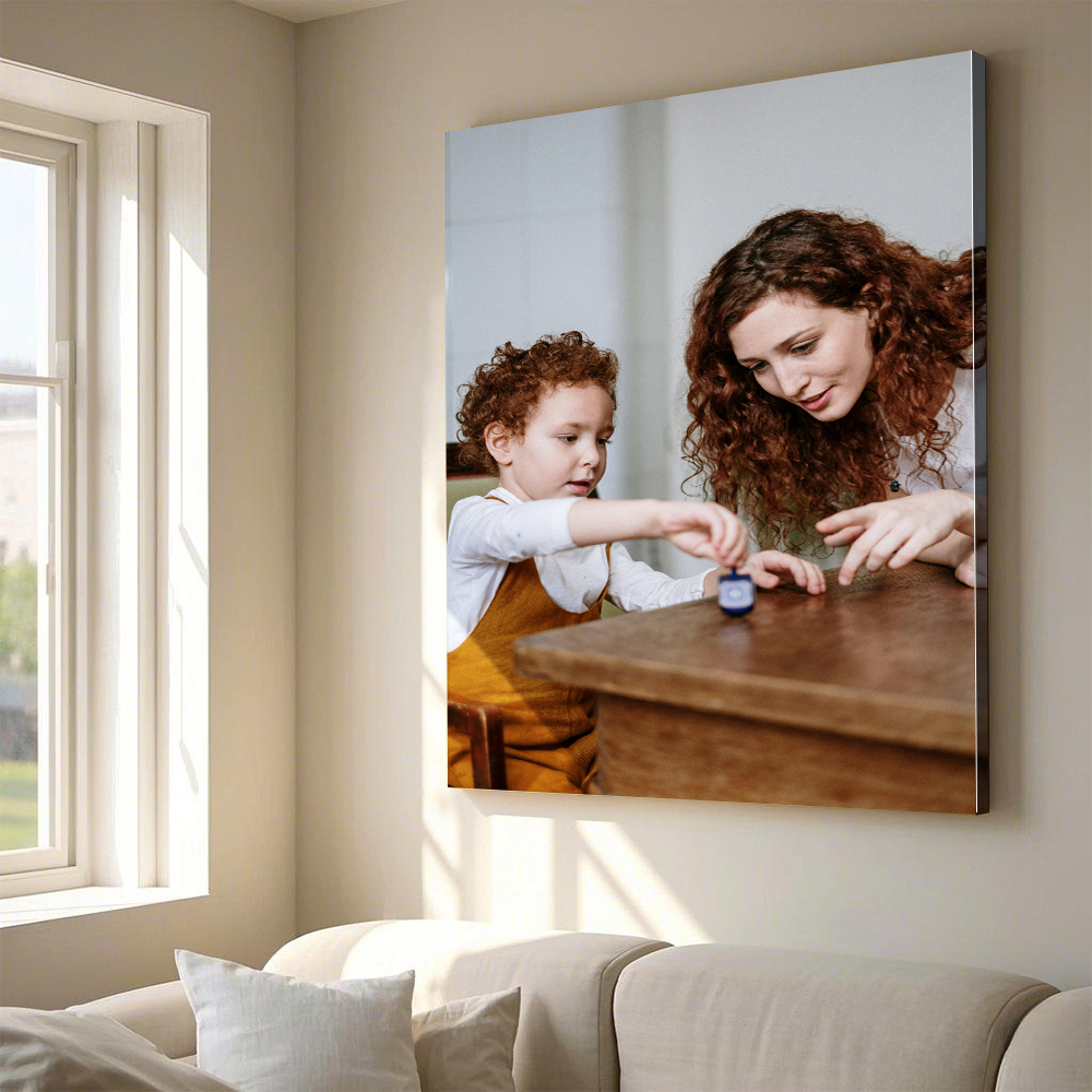 1 pc Custom Photo with DIY fra - Art Print Framed บทวิจารณ์และราคา