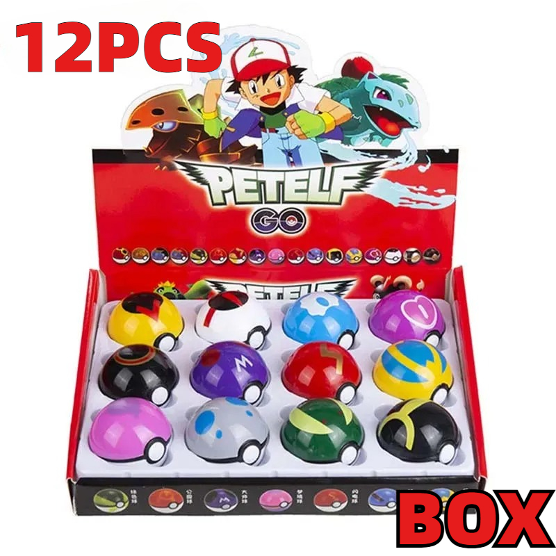 Pokemon Figure 12pcs/Set Poké  - Pokemon Anime Merchandise บทวิจารณ์และราคา
