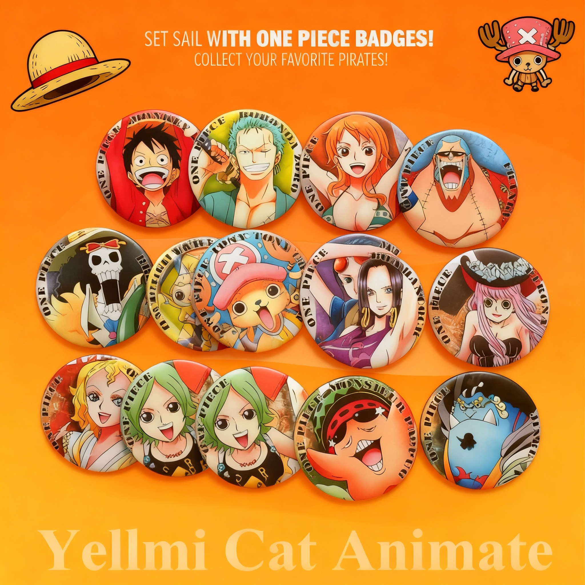 One Piece Anime Badge Backpack - Luffy Anime Merchandise บทวิจารณ์และราคา
