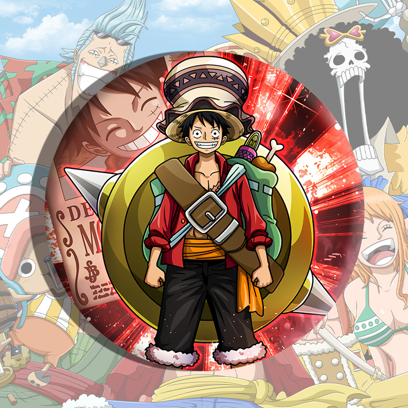 One Piece Luffy Zoro Sanji Ani - Luffy Anime Merchandise บทวิจารณ์และราคา