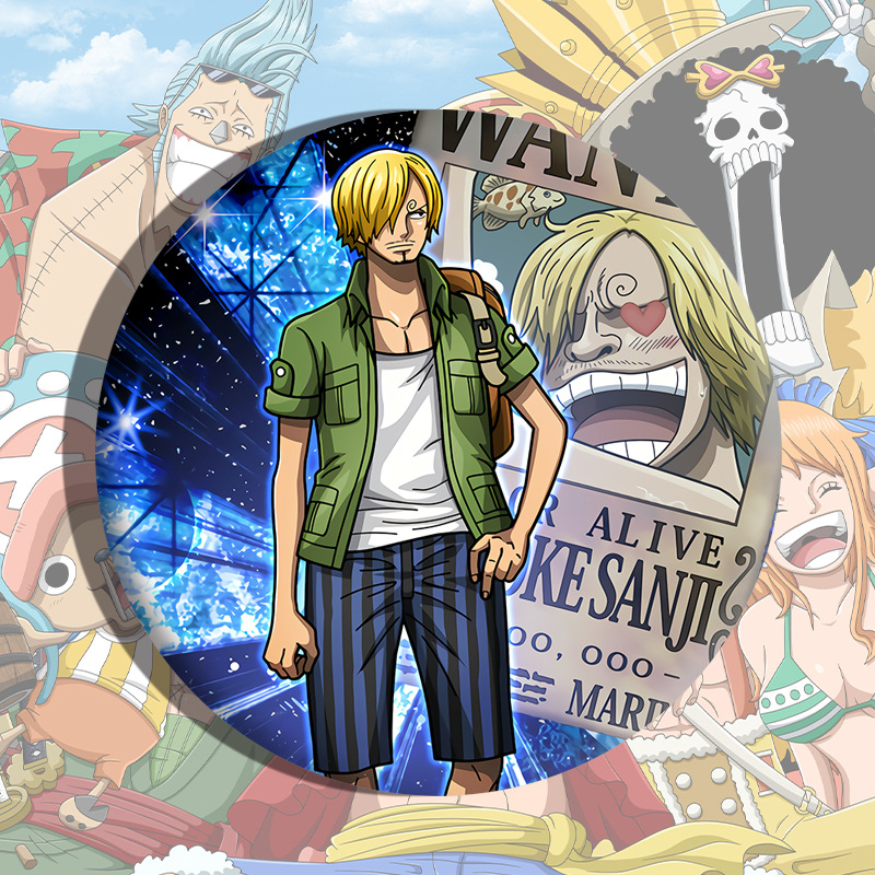 One Piece Luffy Zoro Sanji Ani - Luffy Anime Merchandise บทวิจารณ์และราคา