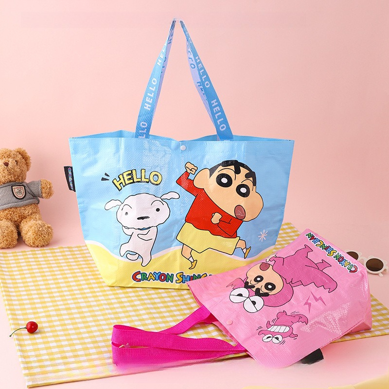 Crayon Shin-chan Cartoon Canva - Anime Tote Bag บทวิจารณ์และราคา