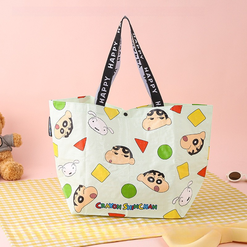 Crayon Shin-chan Cartoon Canva - Anime Tote Bag บทวิจารณ์และราคา