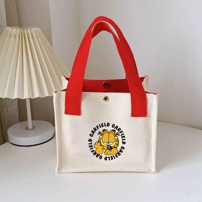 Garfield anime cartoon cute st - Anime Tote Bag บทวิจารณ์และราคา