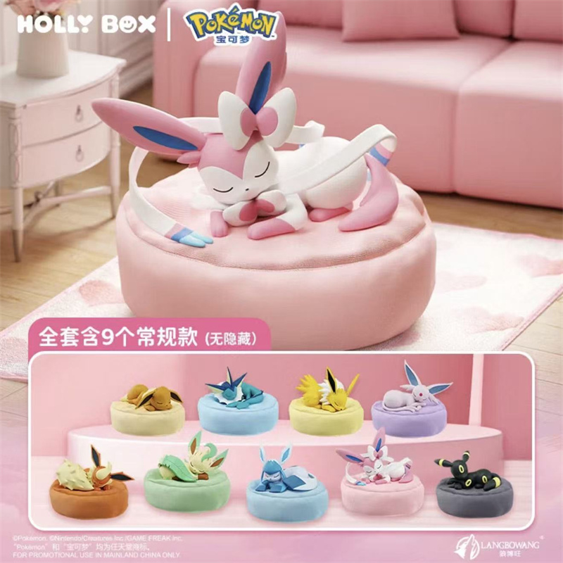 9pcs Anime Pokémon Eeveelution - Pokemon Anime Merchandise บทวิจารณ์และราคา