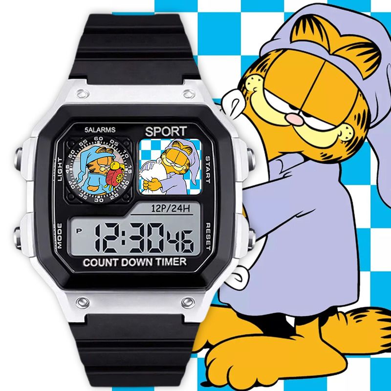 Garfield cartoon cute student  - Anime Merchandise Wholesale บทวิจารณ์และราคา