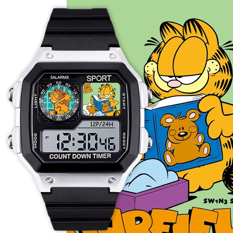 Garfield cartoon cute student  - Anime Merchandise Wholesale บทวิจารณ์และราคา